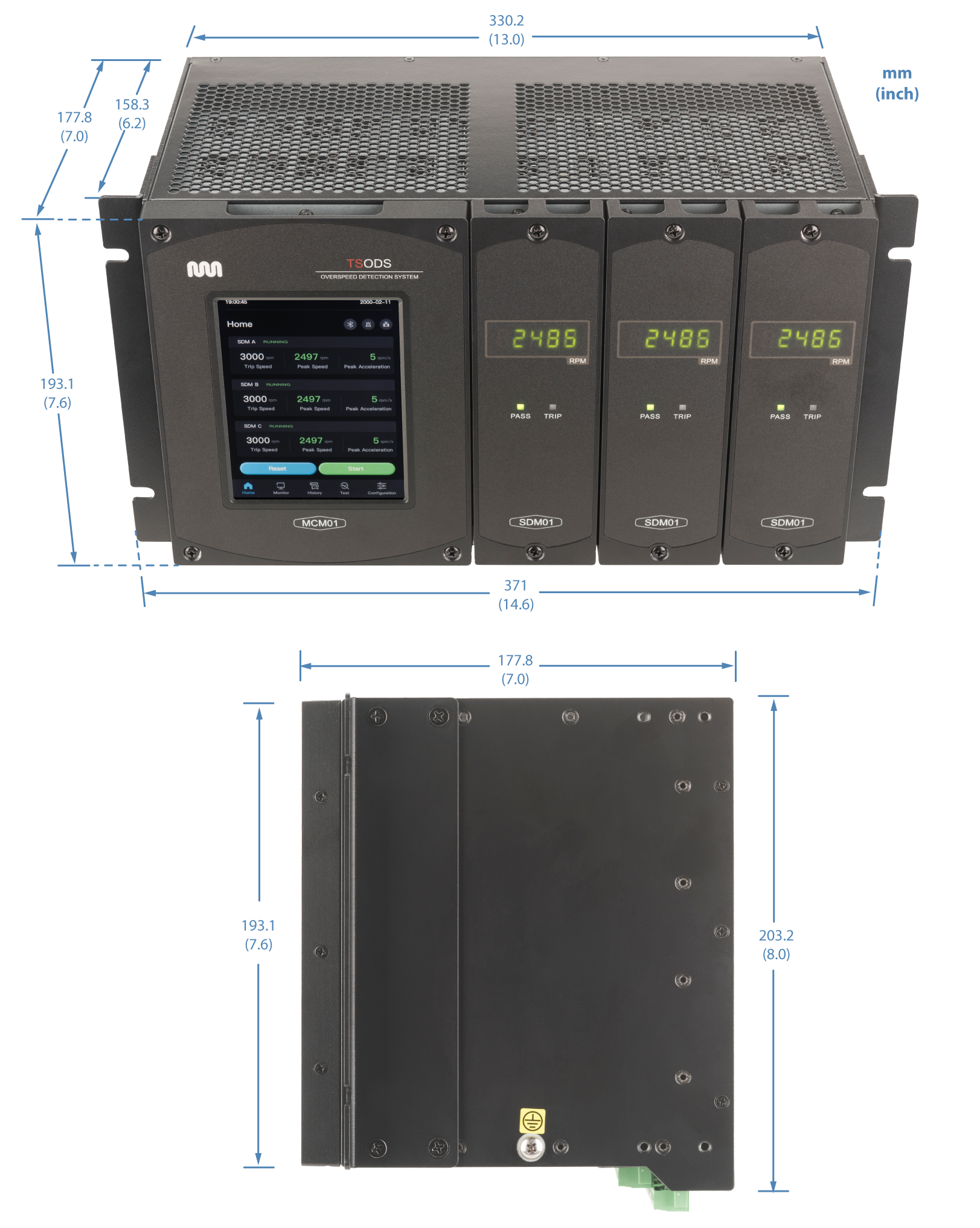 Tri Sen Controller Tri-Sen Turbomachinery Controls TSODS